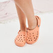 Sabots à bride ajouré Crocs marron clair femme