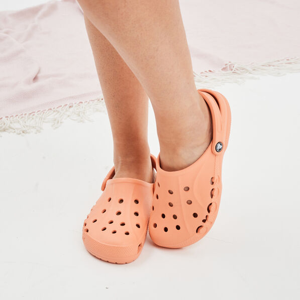 Sabots à bride ajouré Crocs marron clair femme