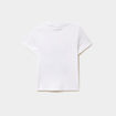 T-shirt en coton manches courtes Stitch blanc fille