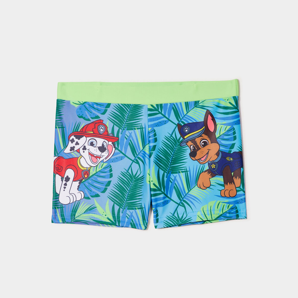 Boxer de bain Pat Patrouille bleu garçon