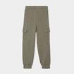 Pantalon de jogging cargo vert kaki garçon