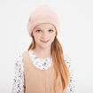 Bonnet tricoté Creeks vieux rose fille