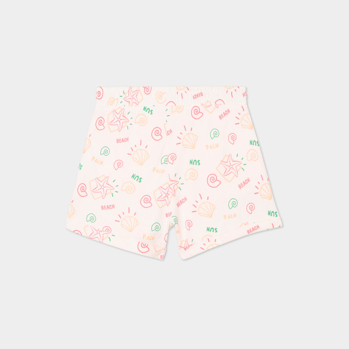 Lot 2 shorts ecru fille