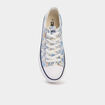Tennis basses en toile &agrave; lacets bleu femme