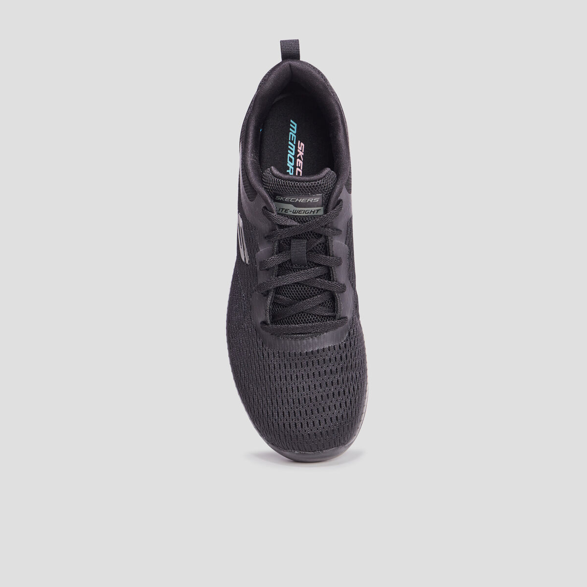 Baskets running mémoire forme Skechers noir femme