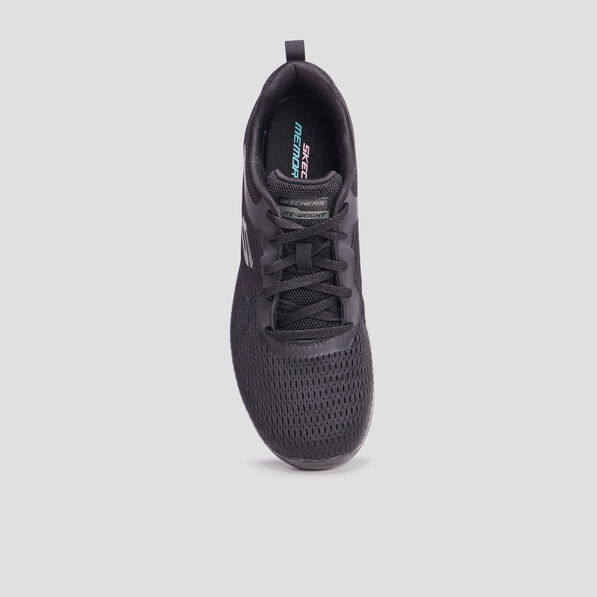 Baskets running mémoire forme Skechers noir femme
