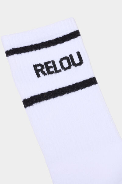 Chaussettes de sport blanc homme