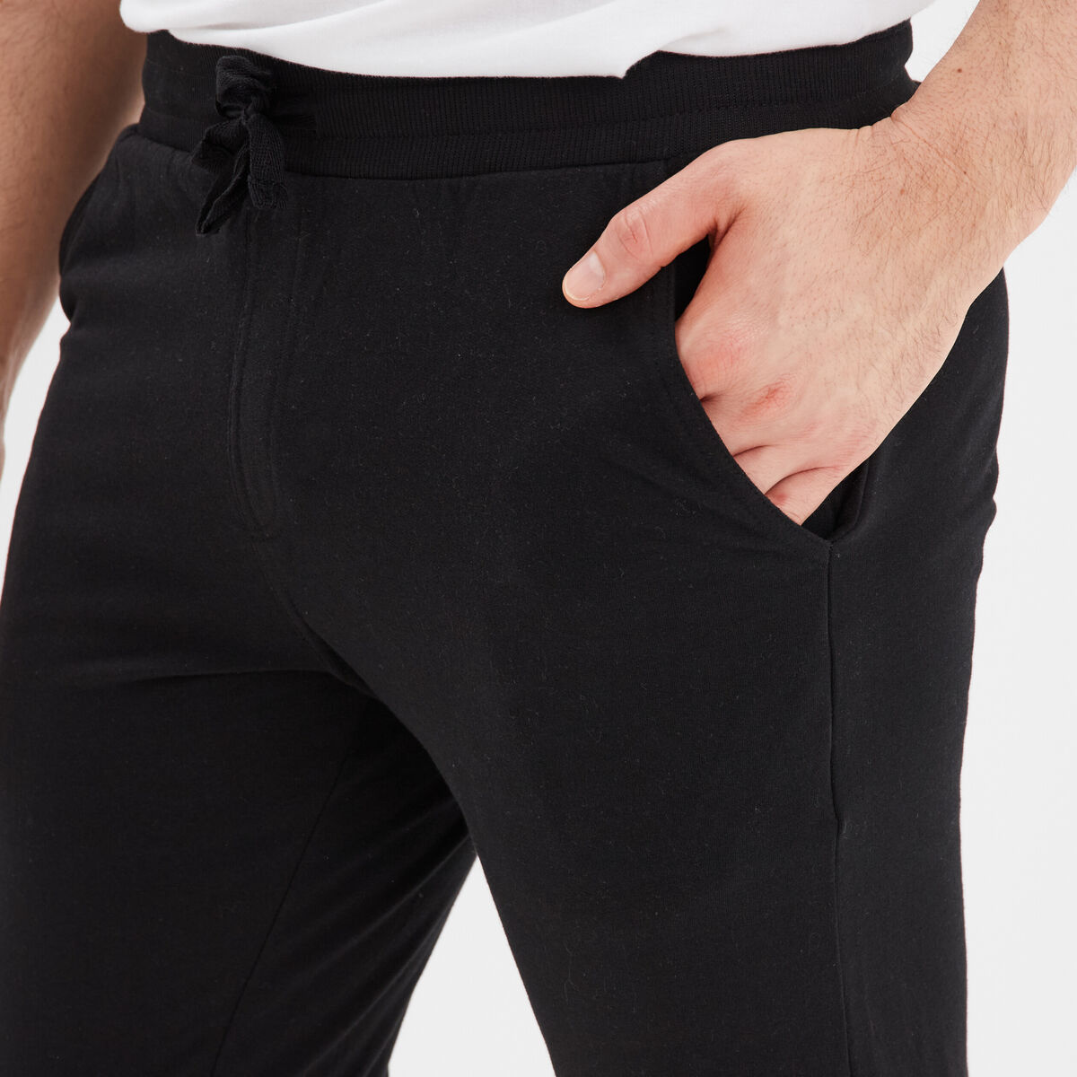 Pantalon de pyjama noir homme