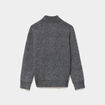 Pull droit col camionneur gris gar&ccedil;on