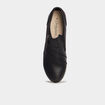 Bottines confort &agrave; talons zipp&eacute;s noir femme