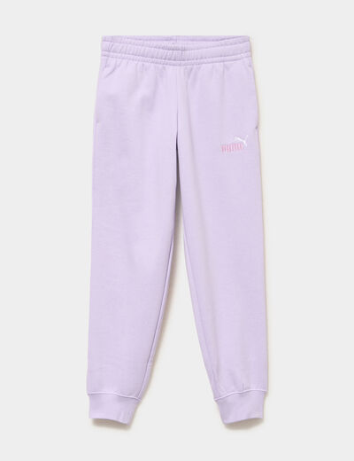 Pantalon de jogging droit Puma parme fille