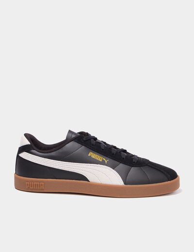 Tennis basses &agrave; lacets Puma Club noir homme