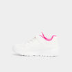 Tennis à lacets Skechers Uno blanc fille