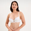 Soutien-gorge maxi push-up padd&eacute; blanc femme