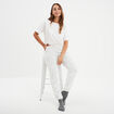 Pantalon de pyjama gris femme