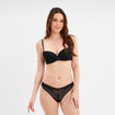 Soutien-gorge corbeille dentelle noir femme