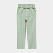 Pantalon mom taille &eacute;lastiqu&eacute;e vert pastel fille