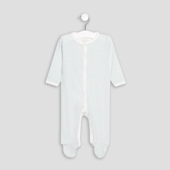 dors bien coton manches longues bleu ciel bebe Dors-bien coton manches longues bleu ciel bébé