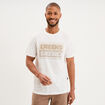 T-shirt manches courtes coton blanc homme