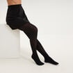 Collants tr&egrave;s opaques 220 deniers noir femme