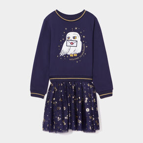 robe 2 en 1 patineuse harry potter bleu marine fille Robe 2-en-1 patineuse Harry Potter bleu marine fille