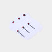 Lot 3 paires socquettes Champion blanc homme