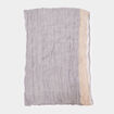 Foulard effet froiss&eacute; gris homme
