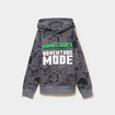 Sweat hoodie droit Minecraft gris fonc&eacute; gar&ccedil;on