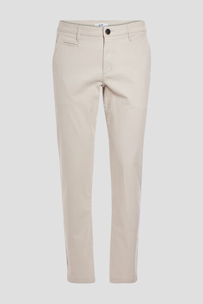 Pantalon chino sable homme