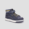 Baskets montantes bleu marine gar&ccedil;on