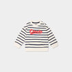 Sweat col rond manches longues bleu marine b&eacute;b&eacute; gar&ccedil;on