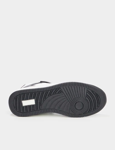Baskets montantes à scratch Creeks multicolore femme
