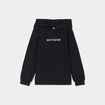 Sweat à capuche hoodie droit noir fille