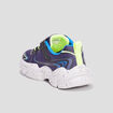 Baskets running Skechers Wavertronic bleu garçon