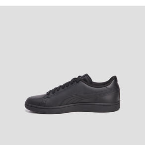 tennis a lacets en cuir puma smash noir homme Tennis à lacets en cuir Puma Smash noir homme