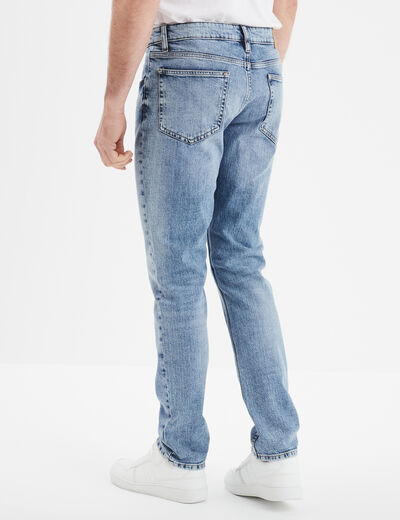 Jeans denim straight 5 poches Creeks denim triple stone homme