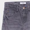 Jeans slim effet stretch gris garçon