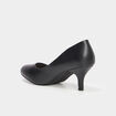 Escarpins iris&eacute;s noir femme