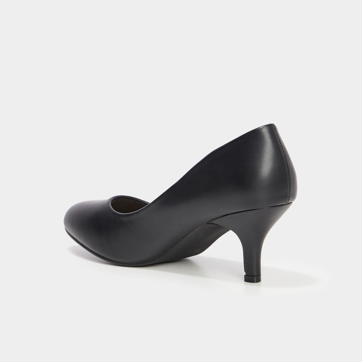 Escarpins iris&eacute;s noir femme