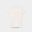 Ensemble pyjama short et t-shirt coton blanc fille
