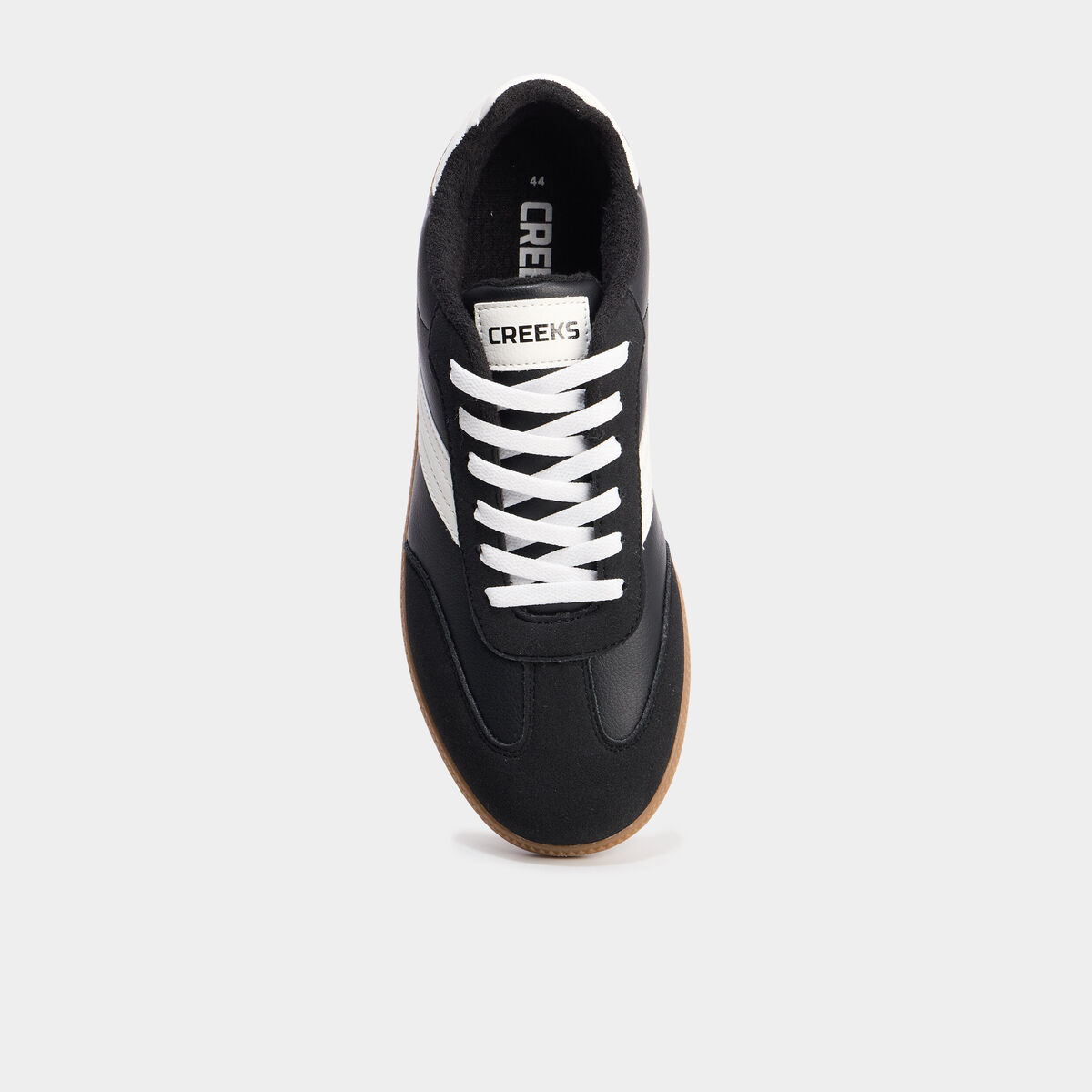 Tennis basses &agrave; lacets noir homme