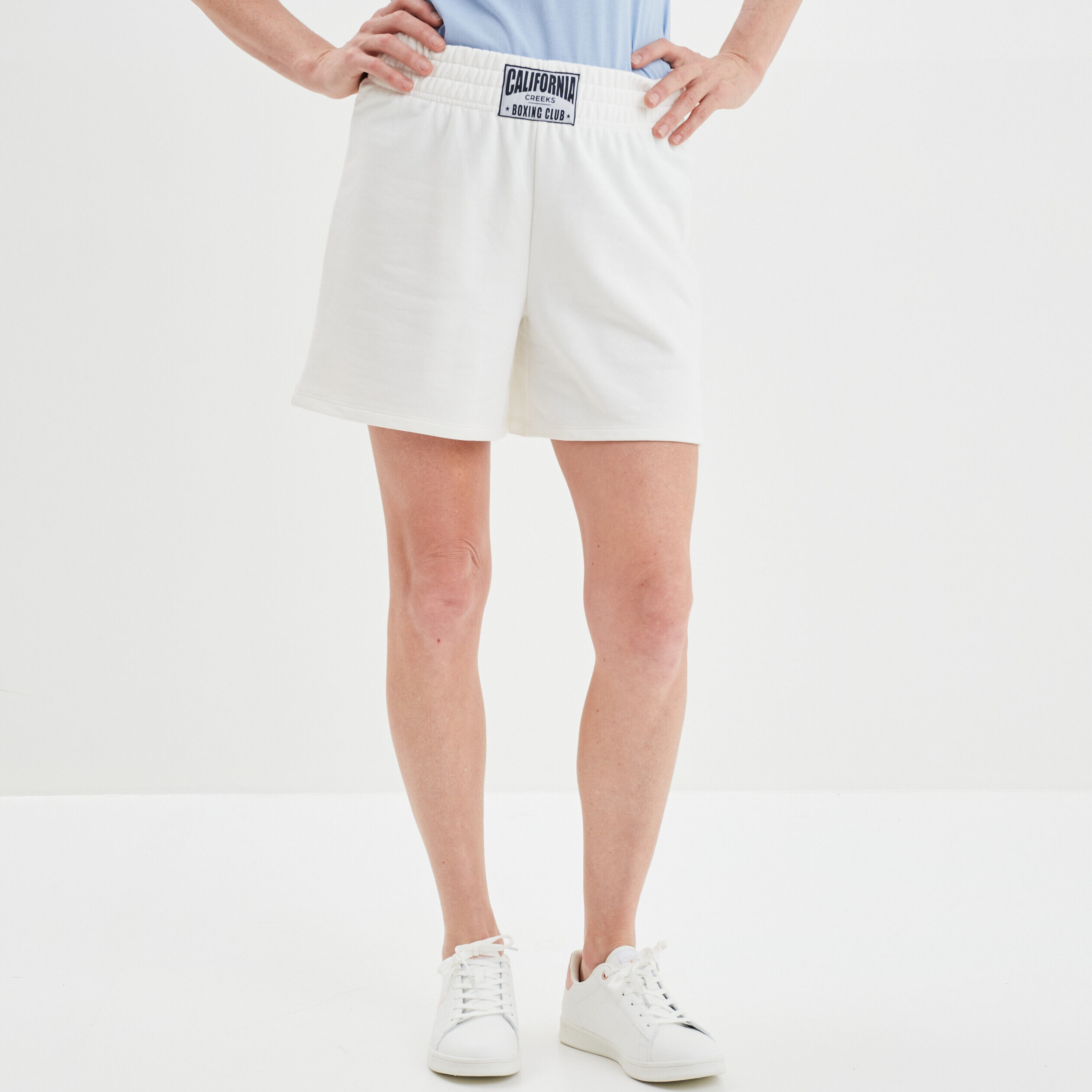 Jogging-Short Creeks blanc femme CREEKS