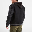 Veste teddy manches longues Liberto noir homme