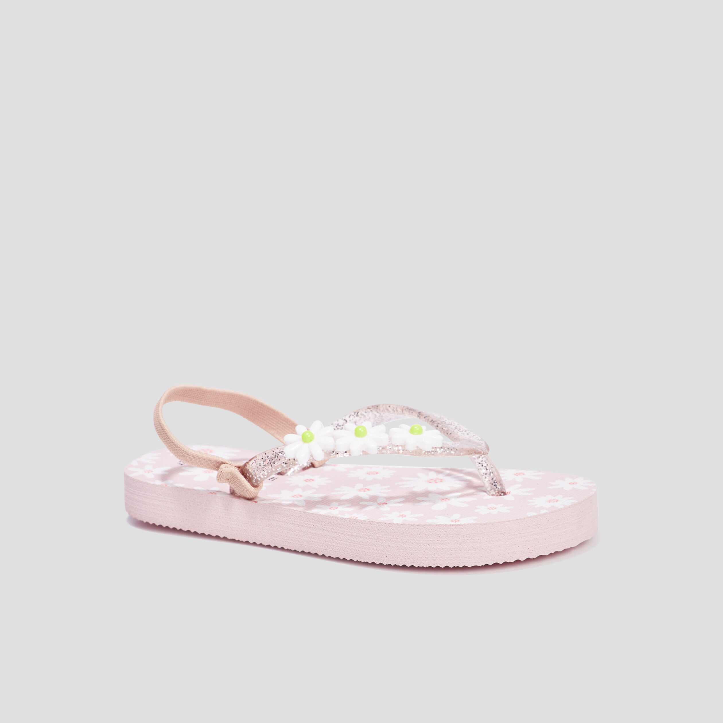 Tongs détails pailletés Wamea Beach rose fille WAMEA BEACH