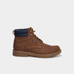 Bottines montantes &agrave; lacets marron clair homme