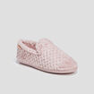 Chaussons Isotoner rose femme