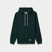 Sweat hoodie 1 poche manches longues vert homme