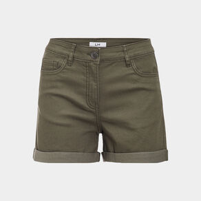 short skinny 5 poches vert kaki femme Short skinny 5 poches vert kaki femme