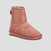 Bottines fourrées Creeks rose fille