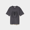 T-shirt manches courtes Spider-Man gris fonc&eacute; homme